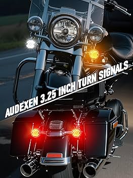 Y1157 gfc GPR-350 Amber/LH アウトレット Amazon.com: AUDEXEN 3-1/4 Inch LED Turn Signal Kit 1157